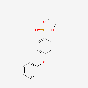 Phosphonic acid, (4-phenoxyphenyl)-, diethyl ester