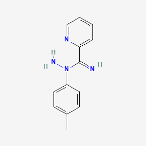 N-(4-Methylphenyl)pyridine-2-carboximidohydrazide