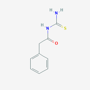 Benzeneacetamide, N-(aminothioxomethyl)-