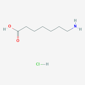 molecular formula C7H16ClNO2 B144459 7-氨基庚酸盐酸盐 CAS No. 62643-56-5
