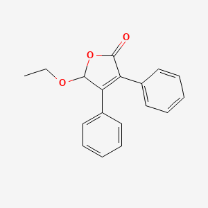 5-ethoxy-3,4-diphenyl-2(5H)-furanone