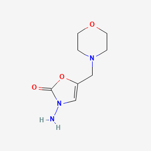 3-Amino-5-[(morpholin-4-yl)methyl]-1,3-oxazol-2(3H)-one