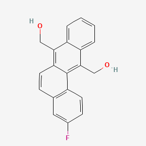 Benz(a)anthracene-7,12-dimethanol, 7-fluoro-