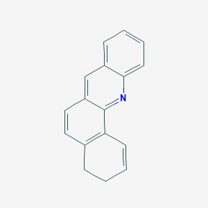 molecular formula C17H13N B14446047 3,4-Dihydrobenzo[c]acridine CAS No. 78167-81-4