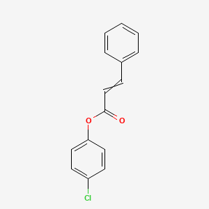 2-Propenoic acid, 3-phenyl-, 4-chlorophenyl ester