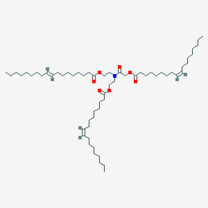 2-[[2-[(Z)-octadec-9-enoyl]oxyacetyl]-[2-[(E)-octadec-9-enoyl]oxyethyl]amino]ethyl (Z)-octadec-9-enoate