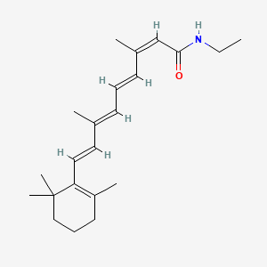 Retinamide, N-ethyl-, 13-cis-