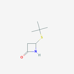 4-(tert-Butylsulfanyl)azetidin-2-one
