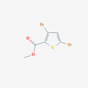molecular formula C6H4Br2O2S B1444643 3,5-二溴噻吩-2-甲酸甲酯 CAS No. 62224-21-9