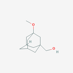 molecular formula C12H20O2 B1444647 3-Methoxy-1-hydroxymethyladamantane CAS No. 36964-32-6