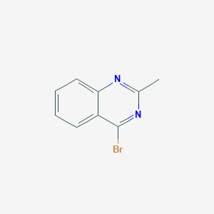 molecular formula C9H7BrN2 B1444653 4-溴-2-甲基喹唑啉 CAS No. 1264037-60-6