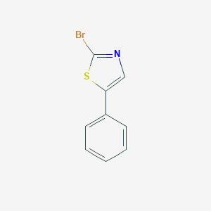 molecular formula C9H6BrNS B144467 2-溴-5-苯基噻唑 CAS No. 133311-51-0