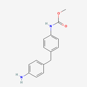 Methyl {4-[(4-aminophenyl)methyl]phenyl}carbamate