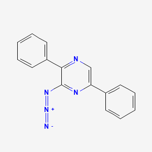 3-Azido-2,5-diphenylpyrazine