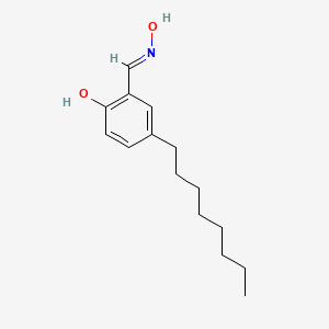 Benzaldehyde oxime, 2-hydroxy, 5-octyl