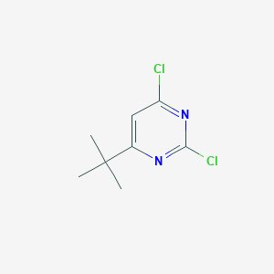 molecular formula C8H10Cl2N2 B1444688 4-叔丁基-2,6-二氯嘧啶 CAS No. 1037535-38-8