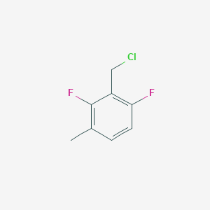 molecular formula C8H7ClF2 B1444701 2-(Chloromethyl)-1,3-difluoro-4-methylbenzene CAS No. 647037-11-4