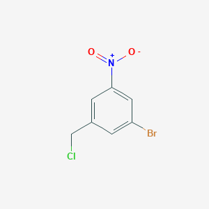 molecular formula C7H5BrClNO2 B1444722 1-溴-3-(氯甲基)-5-硝基苯 CAS No. 318261-49-3