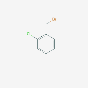 molecular formula C8H8BrCl B1444734 1-(Bromomethyl)-2-chloro-4-methylbenzene CAS No. 868860-20-2