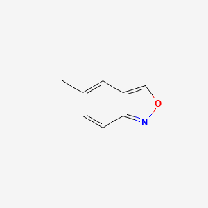 molecular formula C8H7NO B1444751 2,1-Benzisoxazole, 5-methyl- CAS No. 566194-03-4