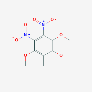 1,2,4-Trimethoxy-3-methyl-5,6-dinitrobenzene