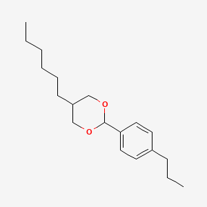 5-Hexyl-2-(4-propylphenyl)-1,3-dioxane