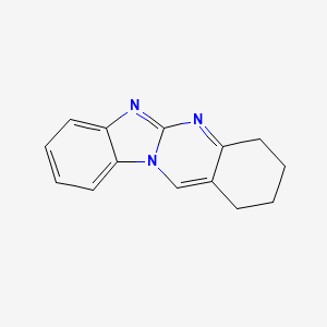 1,2,3,4-Tetrahydrobenzimidazolo[2,1-b]quinazoline