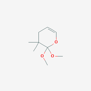 2,2-Dimethoxy-3,3-dimethyl-3,4-dihydro-2H-pyran