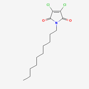 3,4-Dichloro-1-decyl-1H-pyrrole-2,5-dione