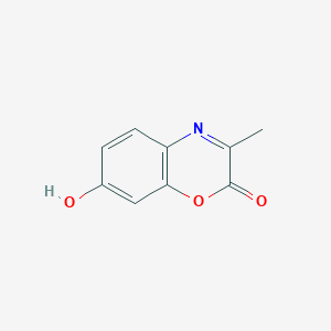 7-Hydroxy-3-methyl-2H-1,4-benzoxazin-2-one