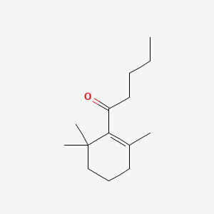 1-Pentanone, 1-(2,6,6-trimethyl-1-cyclohexen-1-yl)-