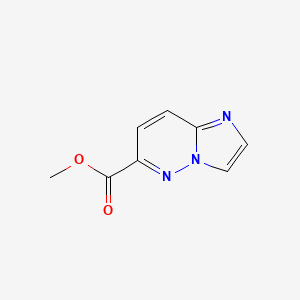 B1444770 Methyl imidazo[1,2-B]pyridazine-6-carboxylate CAS No. 1234616-21-7