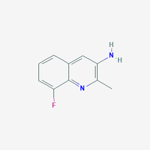 8-Fluoro-2-methylquinolin-3-amine
