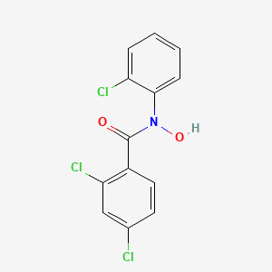 2,4-Dichloro-N-(2-chlorophenyl)-N-hydroxybenzamide