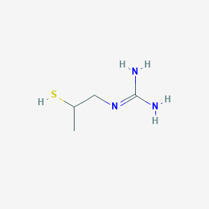 N''-(2-Sulfanylpropyl)guanidine