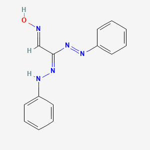 (2E)-N'-anilino-2-hydroxyimino-N-phenyliminoethanimidamide