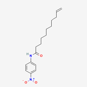 10-Undecenamide, N-(4-nitrophenyl)-