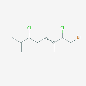 8-Bromo-3,7-dichloro-2,6-dimethylocta-1,5-diene