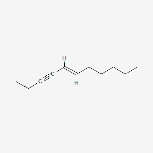 molecular formula C11H18 B14447975 5-Undecen-3-yne CAS No. 74744-31-3