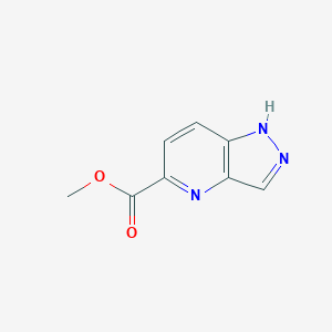 molecular formula C8H7N3O2 B1444800 1H-吡唑并[4,3-B]吡啶-5-甲酸甲酯 CAS No. 1033772-23-4