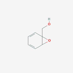 molecular formula C7H8O2 B14448028 (7-Oxabicyclo[4.1.0]hepta-2,4-dien-1-yl)methanol CAS No. 77023-21-3