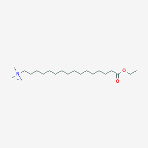 16-Ethoxy-N,N,N-trimethyl-16-oxohexadecan-1-aminium