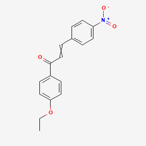 1-(4-Ethoxyphenyl)-3-(4-nitrophenyl)prop-2-en-1-one