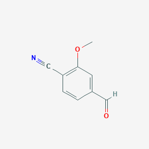 B1444810 4-Formyl-2-methoxybenzonitrile CAS No. 21962-49-2