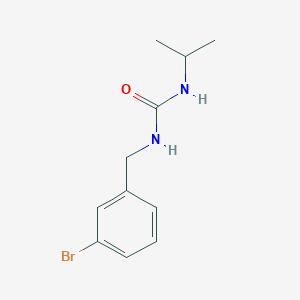 molecular formula C11H15BrN2O B1444828 1-(3-Bromobenzyl)-3-isopropylurea CAS No. 1248186-51-7