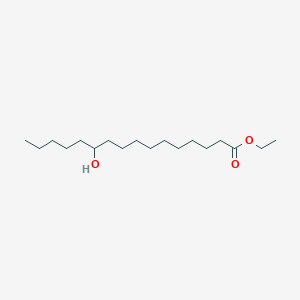 Hexadecanoic acid, 11-hydroxy-, ethyl ester