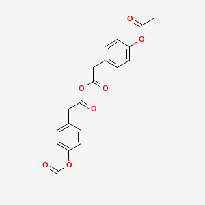 [4-(Acetyloxy)phenyl]acetic anhydride