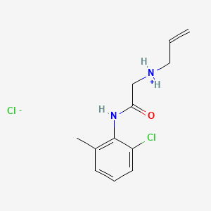 2-(Allylamino)-2'-chloro-6'-methylacetanilide, hydrochloride