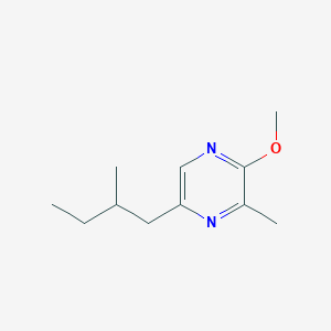 3-Methyl-2-methoxy-5-(2-methylbutyl)pyrazine