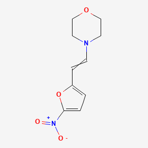 4-[2-(5-Nitrofuran-2-yl)ethenyl]morpholine